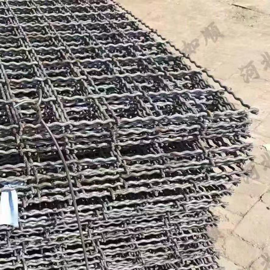 山西礦山支護軋花網片圖片2